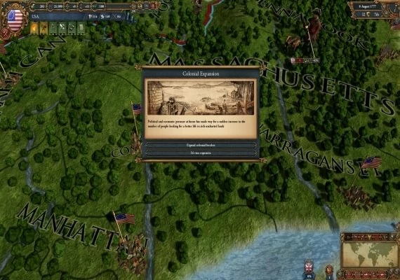 Europa Universalis IV: American Dream DLC EN/DE/FR/ES Global
