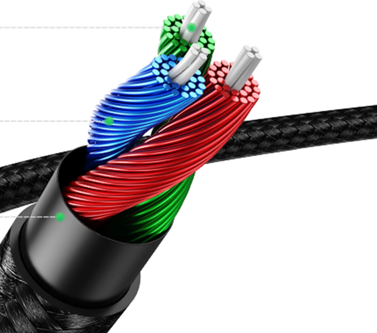Kabllo audio AUX Ugreen AV112, 1.5m, mini jack 3.5mm, Blu