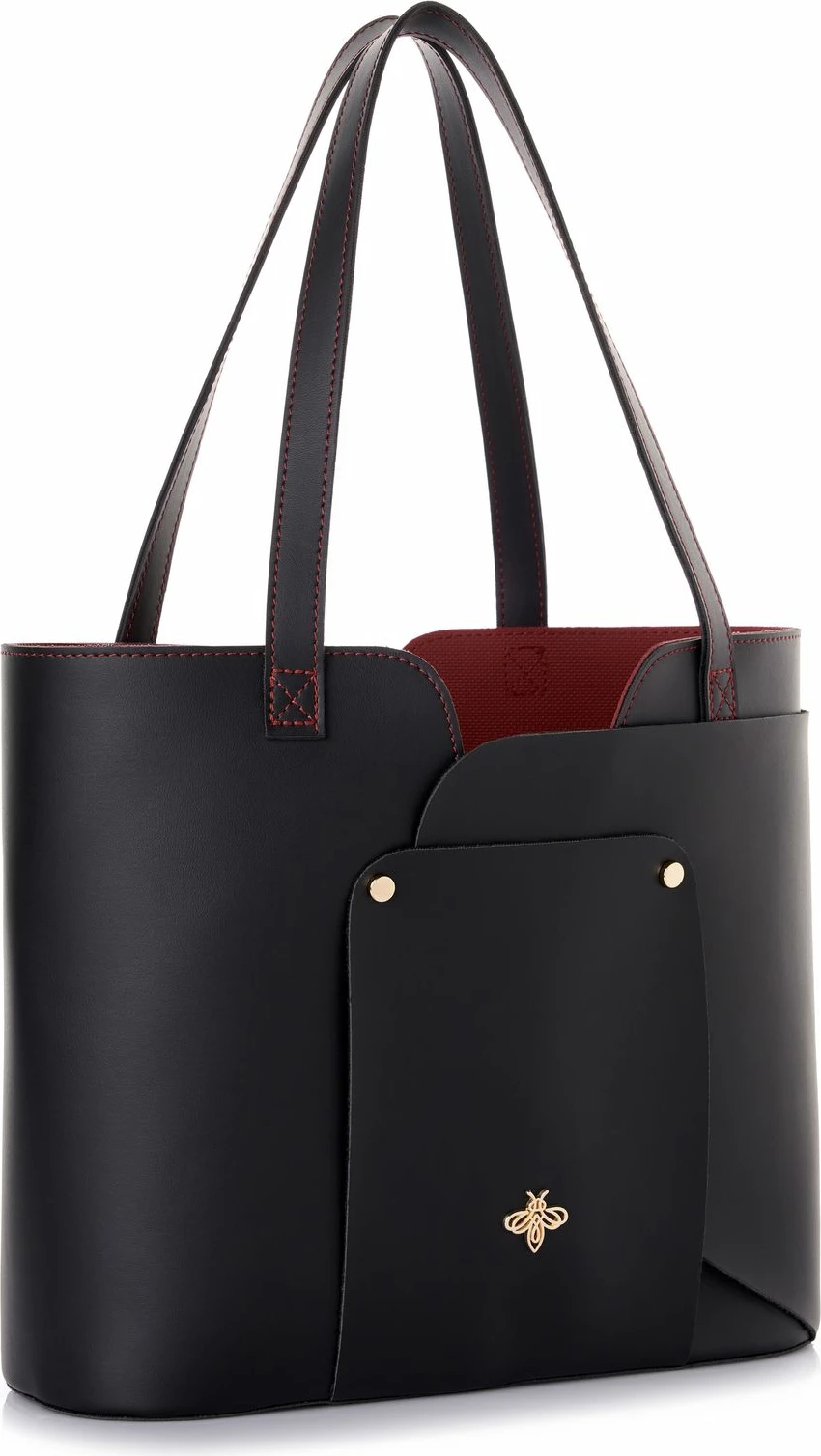 Tote bag Lucky Bees, e zezë, 1292