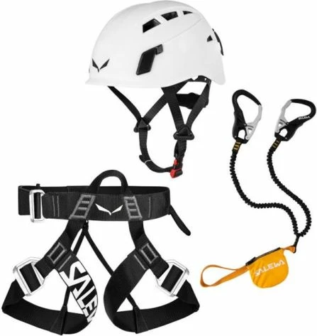 Set via ferrata Salewa Core/Evo/Toxo 3.0, verdhë