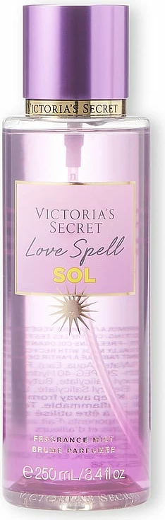 Fragrance Mist Love Spell Sol Victoria's Secret, 250 ml