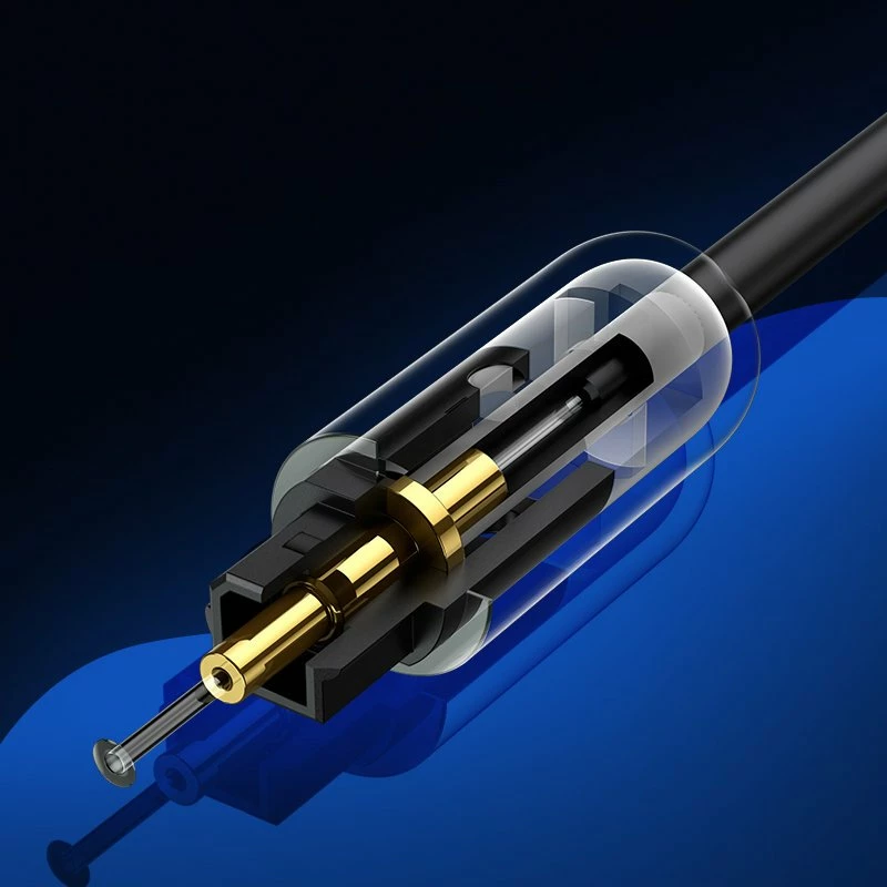 Kabllo audio optike Ugreen AV122 70891, Toslink/SPDIF, 1.5m, e zezë