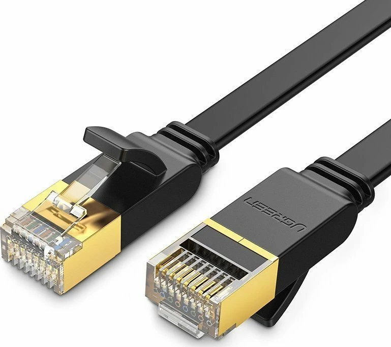Kabllo rrjeti Ugreen NW106 Ethernet RJ45 Cat.7 STP 3m, e zezë