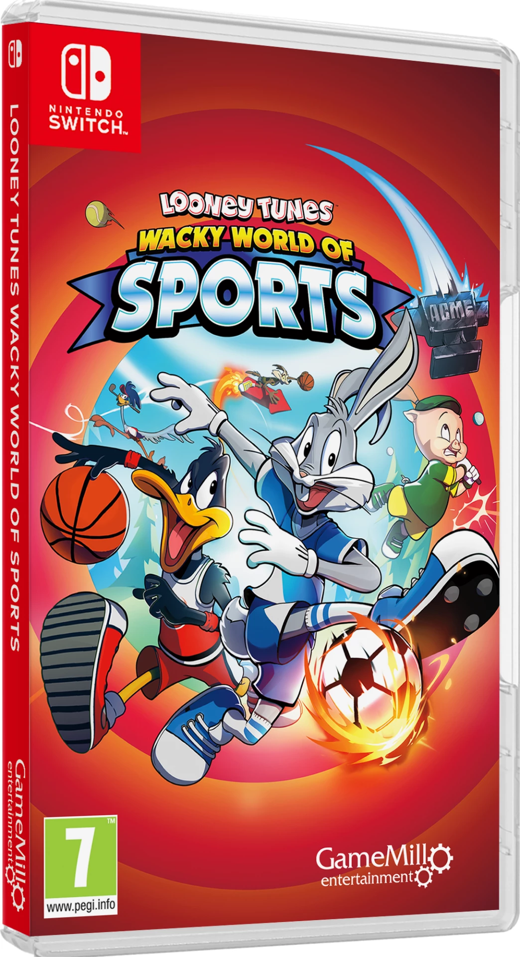 Lojë Nintendo Switch GameMill Entertainment Looney Tunes: Wacky World Of Sports, PEGI 7, multiplayer lokal deri 4 lojtarë