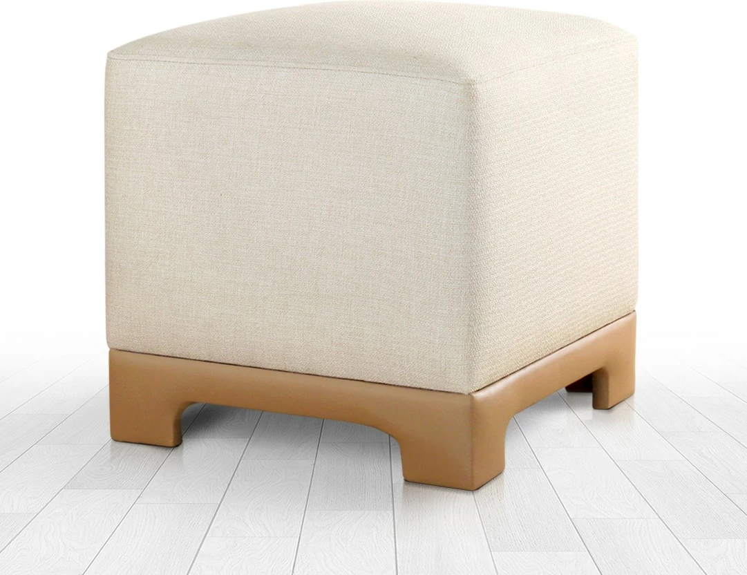 Puf Atelier del Sofa, Lenover, krem-bezhë