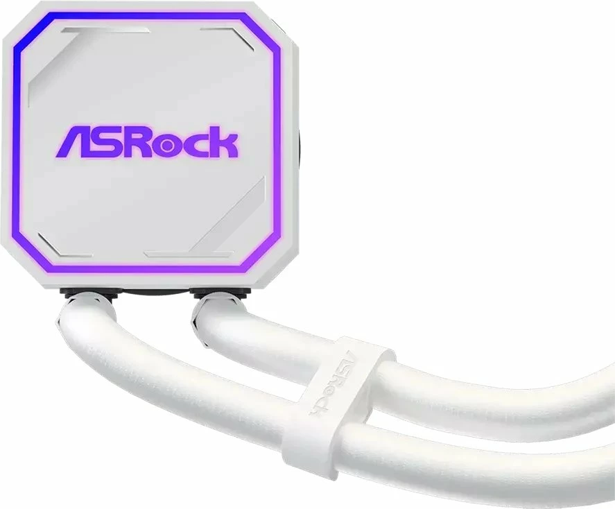 Ftohës uji AIO për CPU ASRock Pro White 360 ARGB (90-APRA36-WAAGA6), 3x120mm, i bardhë