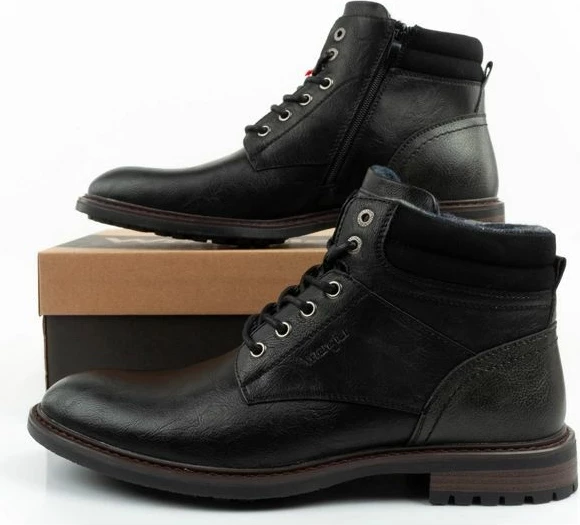 Çizme chelsea për meshkuj Wrangler, të zeza