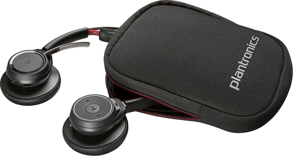 Kufje Poly Voyager Focus UC B825-M – Bluetooth, USB-A, të Zeza