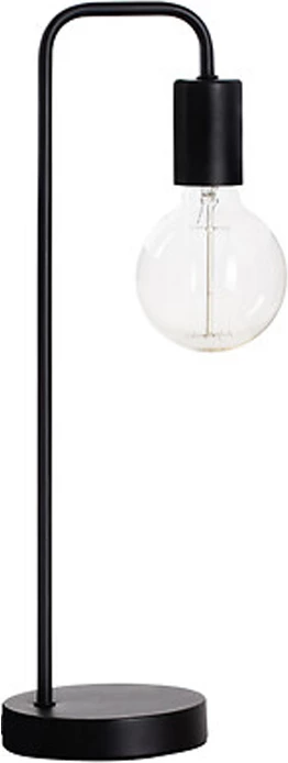 Llambë tavoline Klio, metal i zi, 15x12.5x45cm