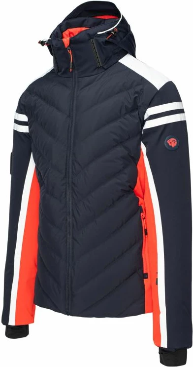 Jakne për meshkuj Iguana, e bardhë/zezë/kuqe