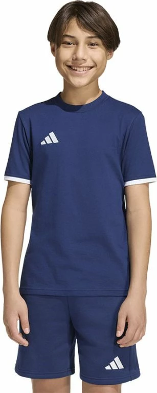 Maicë fëmijësh adidas Entrada 26 JZ6673, navy blue