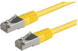 Kabllo rrjeti ROLINE Patch Cord Cat6 S/FTP (PiMF), 2 m, RJ-45, e verdhë