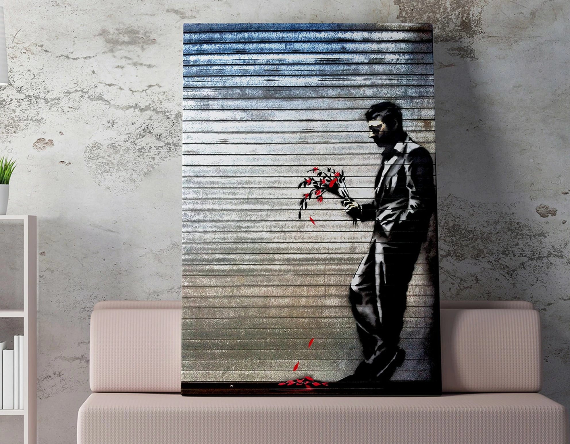 Pikturë dekorative në kanavacë Wallity, WY17, shumëngjyrëshe, 70x100cm