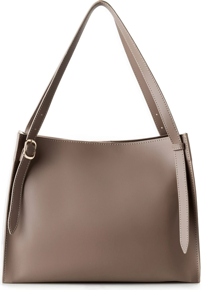 Torbë tote Vince Camuto, Palermo, ngjyrë mink