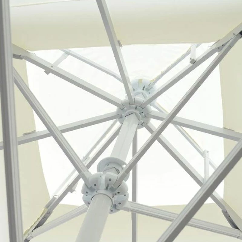 Çadër Profesionale Alumini FH6002 me Ventilim, Teleskopike,  4x4m, e bardhë 3