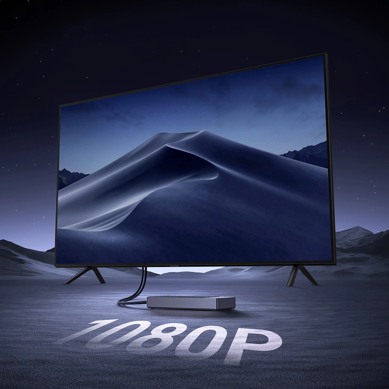 Transmetues HDMI pa tela Ugreen CM737, Full HD, i zi dhe argjendtë