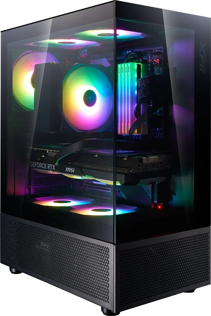 Kasë XPG INVADER X Mini Kompaktes Mid-Tower, PC, E zezë