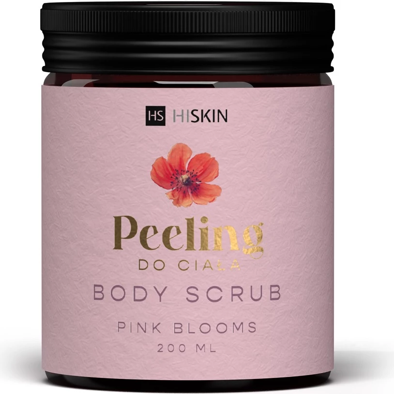 Peeling për trup HiSkin Lady Flowers Peony & Rose për femra, 200ml