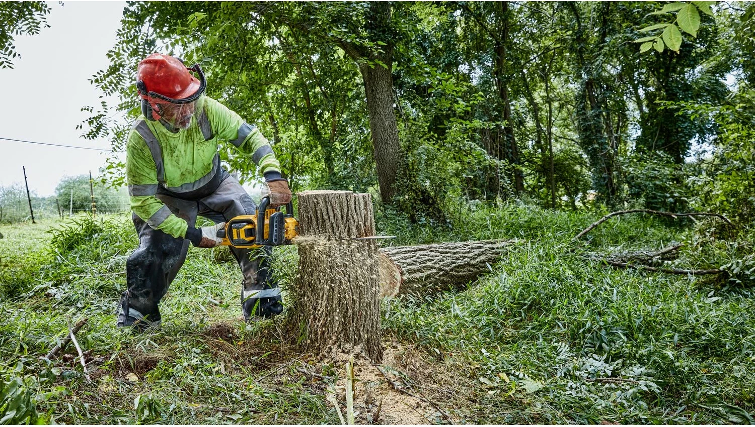 Sharrë zinxhir aku Dewalt DCMCS574N 54V XR FLEXVOLT, shinë 45 cm, pa bateri
