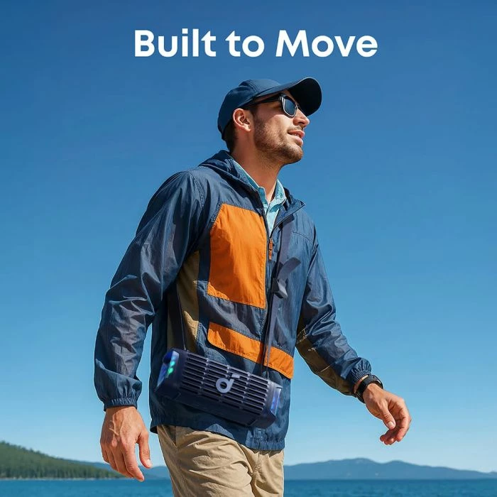 Altoparlant portativ Bluetooth Anker Soundcore Boom 3i 50W IP68 16h, kaltër