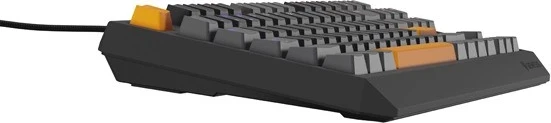 Tastierë mekanike Genesis Thor 230, TKL, RGB pozitiv Outemu Red, ngjyrë gri