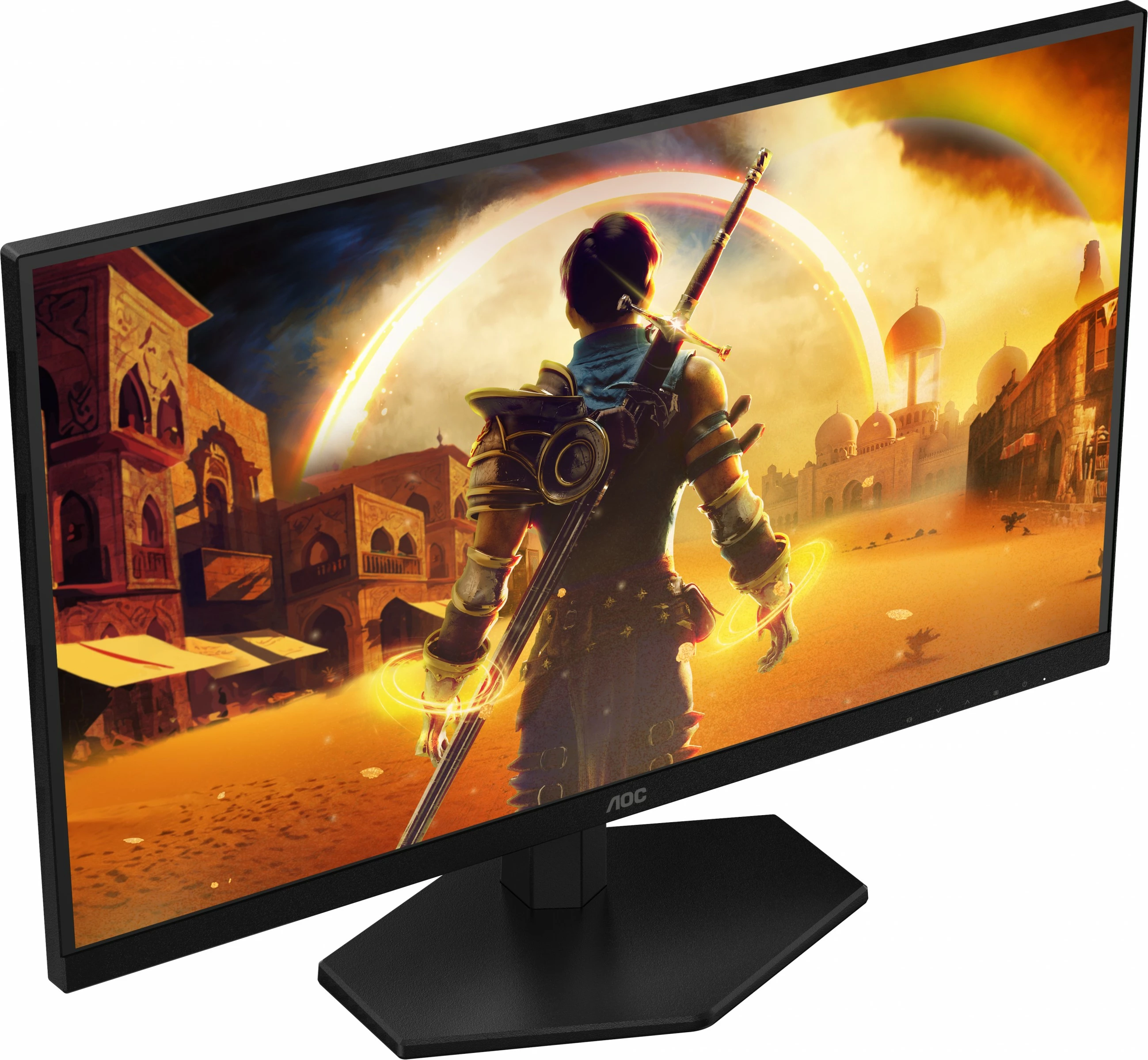 Monitor gaming AOC Q27G42ZE 27 inç, Fast IPS, QHD, 240Hz, zi/kuqe
