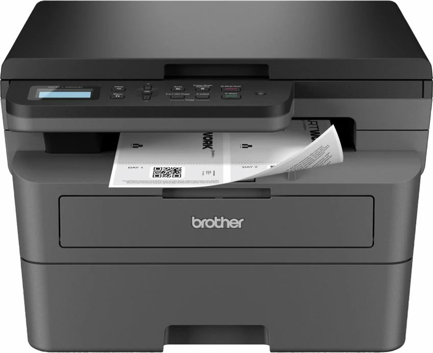 Printer multifunksional Brother DCP-L2600D, laser, A4, Monokrom, Gri
