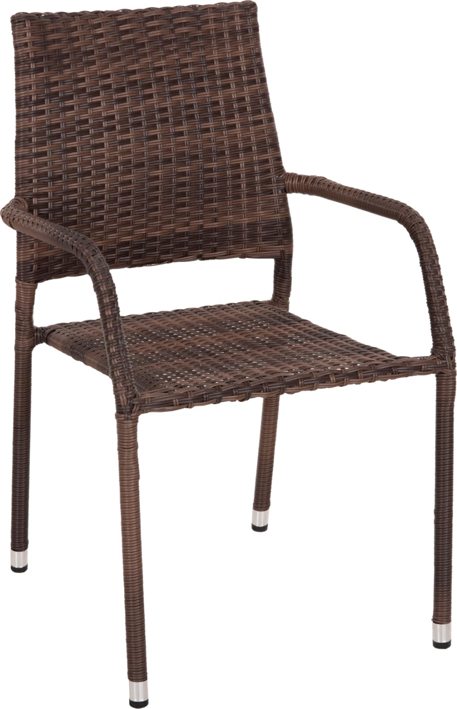 Karrige për jashtë MORNER, metal-kafe, 55x58x87H