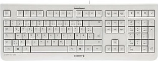 Tastierë Cherry KC 1000, USB me kabllo, layout spanjisht, 109 taste, gri