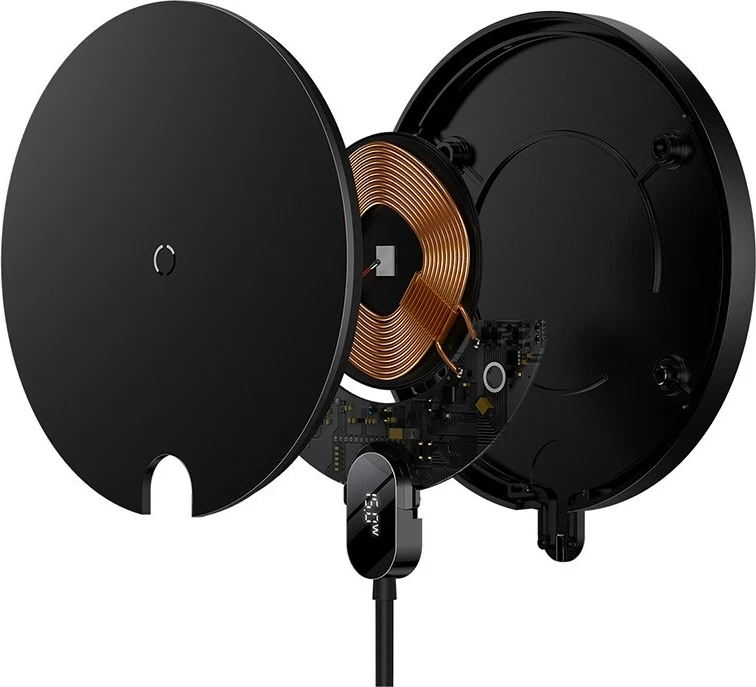 Karikues Baseus CCED000001 për celular, i zi