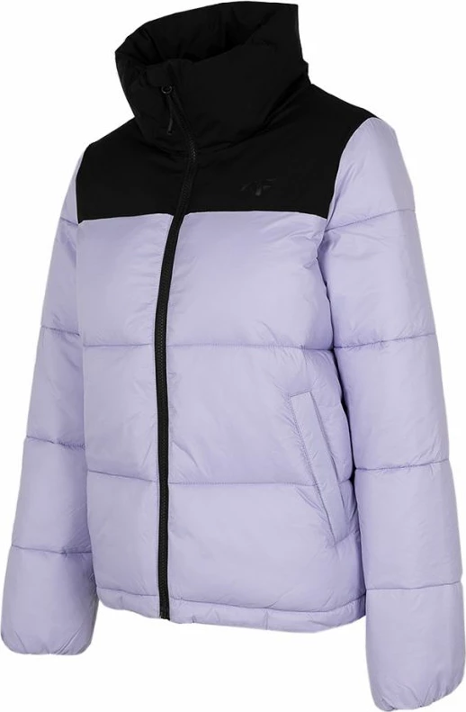 Jakne për femra 4F, e zezë dhe vjollcë