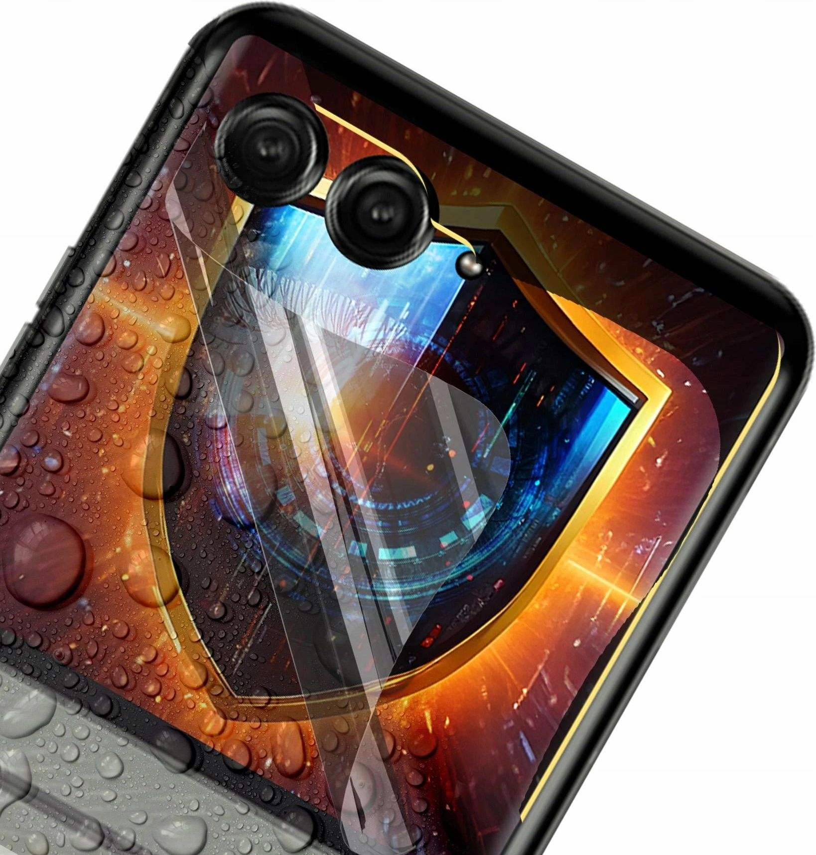 Folie mbrojtëse privacy matte 3MK Silky Matt Privacy për Motorola Razr 60, 0.15 mm, 1 copë + set instalimi