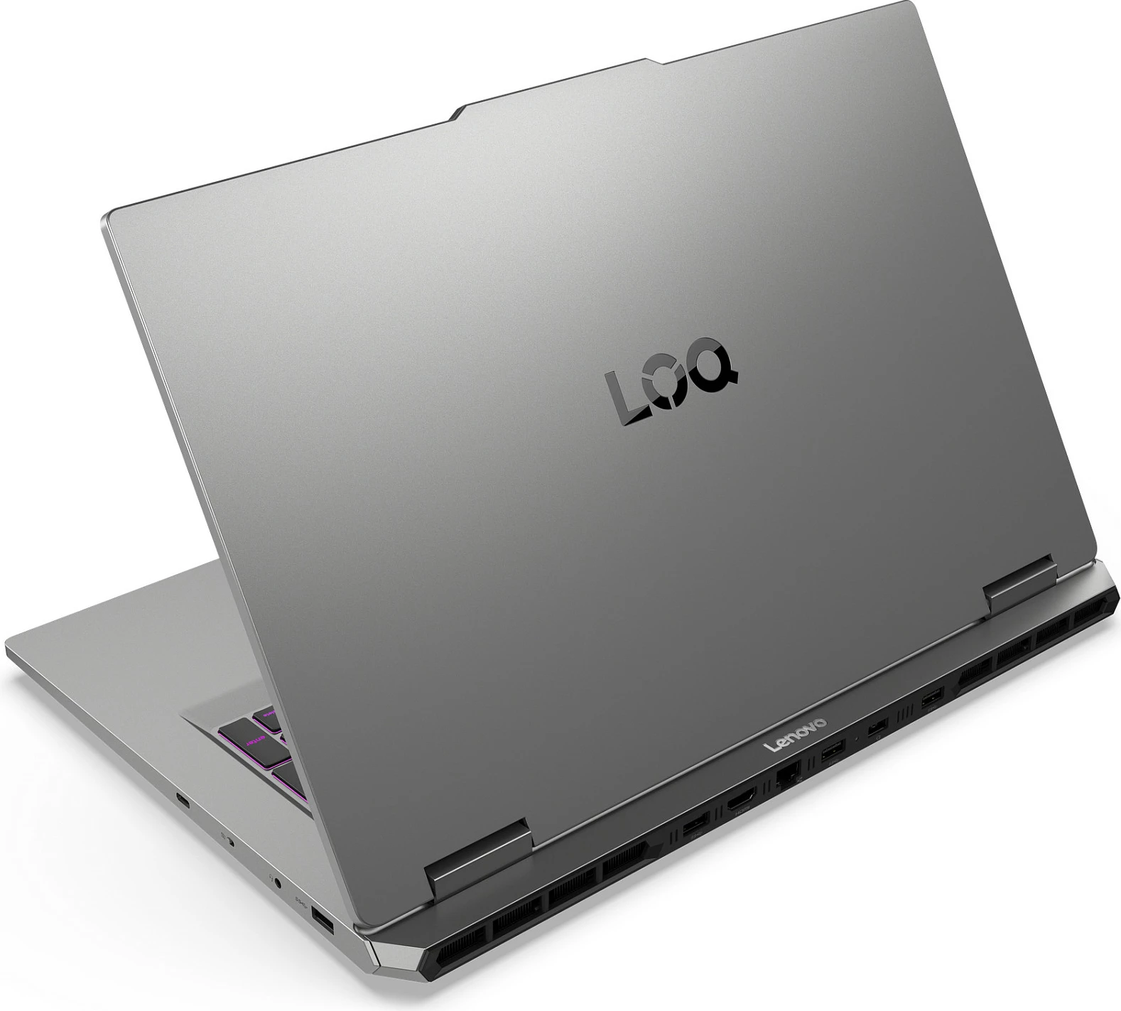 Laptop Lenovo LOQ 17IRX10, i7-14700HX, 16GB RAM Memorje, 512GB SSD, GeForce RTX 5070 8GB, 17.3" FHD, FreeDOS, Luna Grey