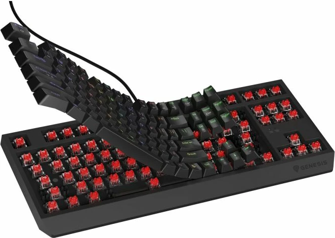 Tastierë gaming Genesis Thor 230 TKL, e zezë