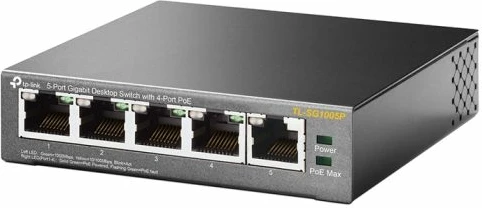 Switch TP-Link TL-SG1005P 5-port Gigabit Ethernet PoE, i zi