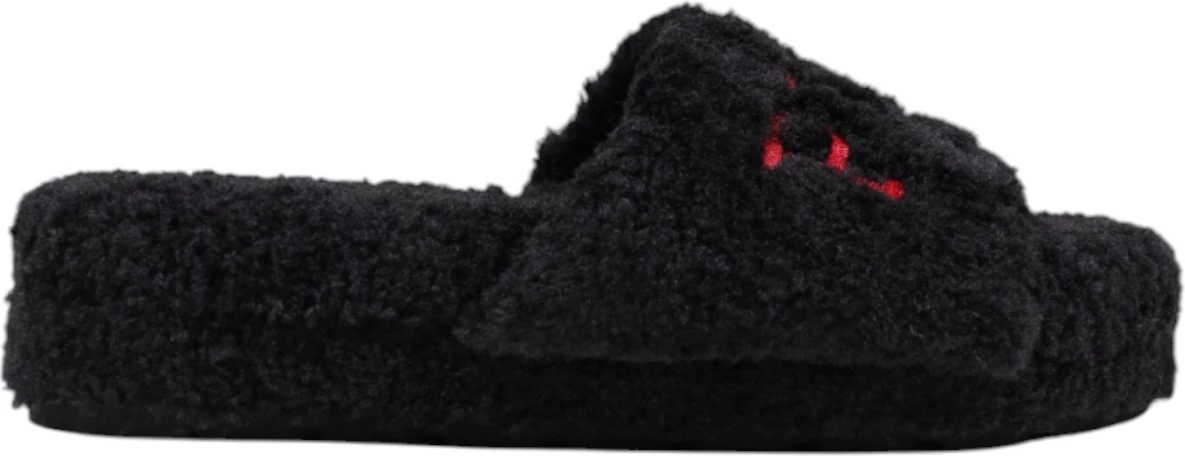 Papuqe për femra Ralph Lauren Robin Platform SLF6230CRL-BLK, të zeza