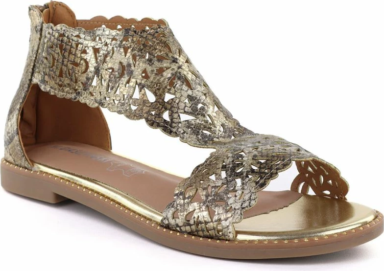 Sandale për femra M.Daszyński MR24148-2, ari