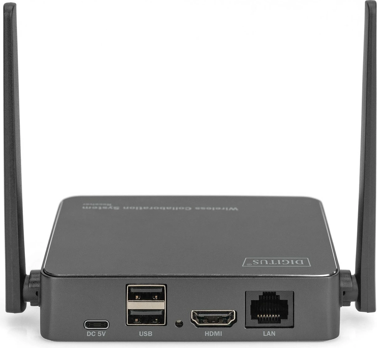 Sistem bashkëpunimi pa tela Digitus Click & Present Pro, desktop, HDMI, Wi-Fi 5, i zi/gri