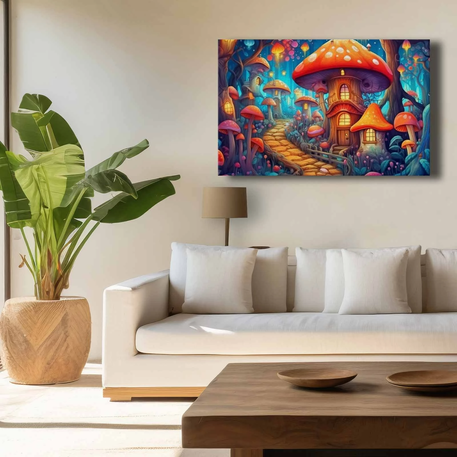 Pikturë dekorative në kanavacë, shumëngjyrëshe, Wallity 4570softc-003, 45x70cm