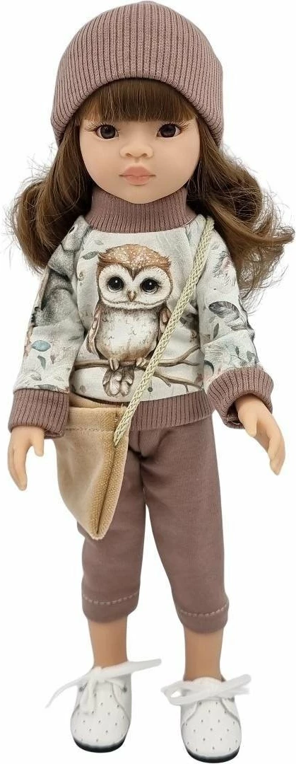 Veshje kukulle Paola Reina 32 cm (UBR 126), set 4 copë, shumëngjyrëshe