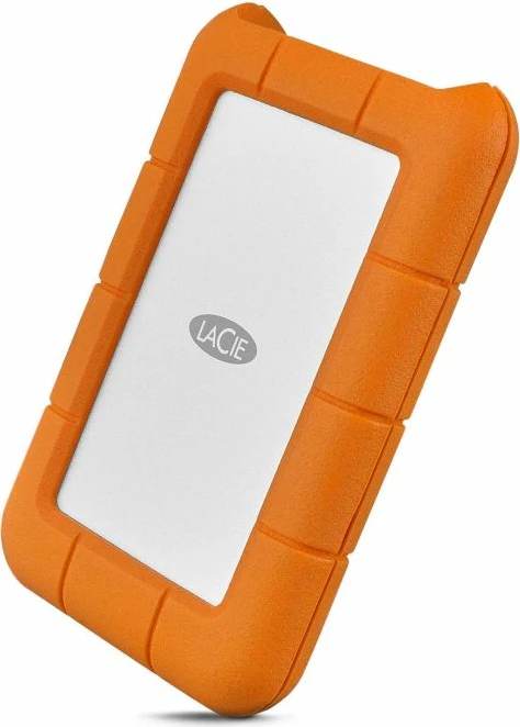 Hard disk i jashtëm LaCie Rugged STFR2000800 2TB 2.5\" USB-C, portokalli
