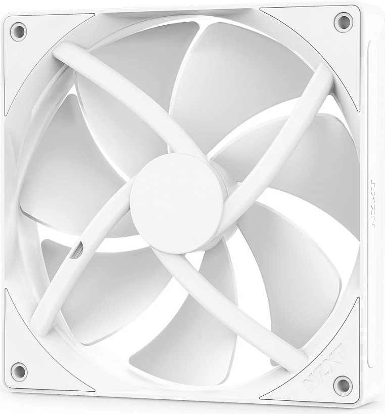Ventilator për kasë NZXT F-Series F140P, 140mm PWM 4-pin, i bardhë