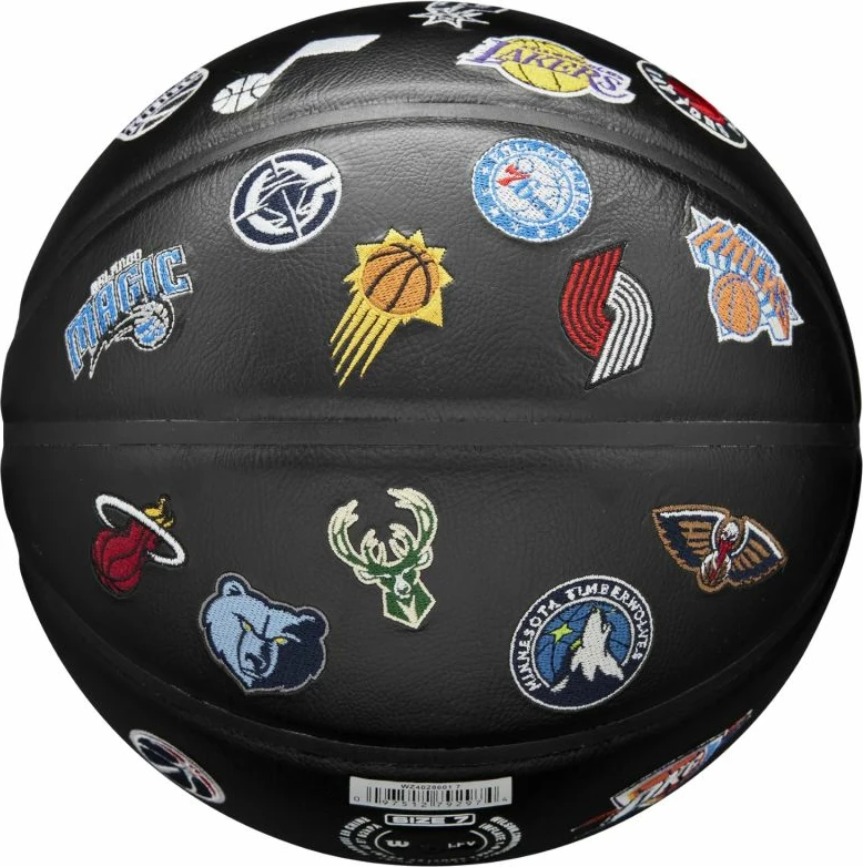 Top basketbolli Wilson, i zi [Madhësia: 7]