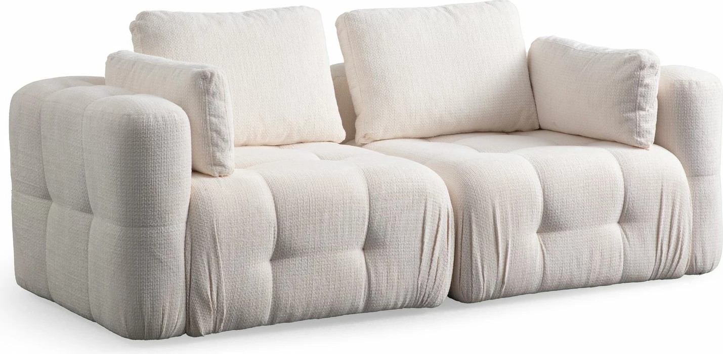 Divan dy-vendësh Atelier del Sofa, Amaris, i bardhë