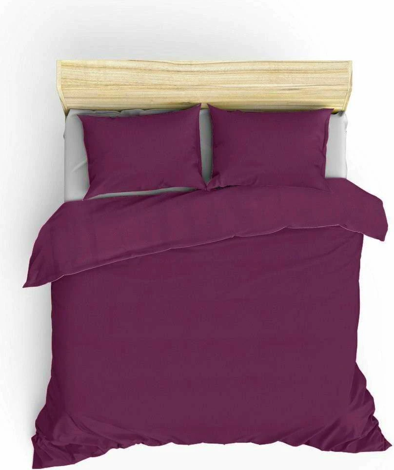 Set mbulesë jorgani super king, ranforce, ngjyrë vjollcë, L'Essentiel Linge de Maison