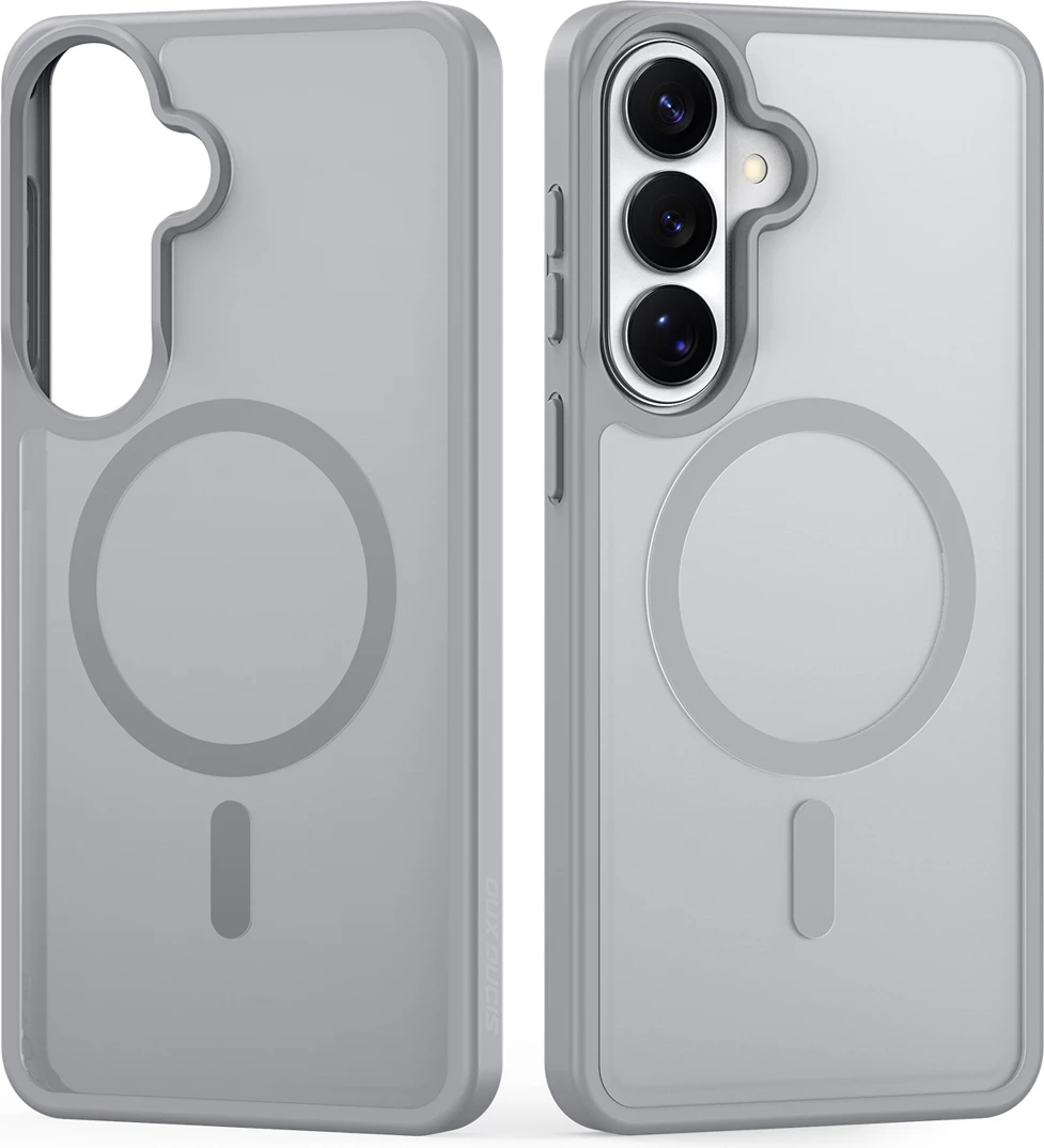 Mbështjellës Dux Ducis Yind për Samsung Galaxy S26, MagSafe kompatibil, TPU/PC, gri