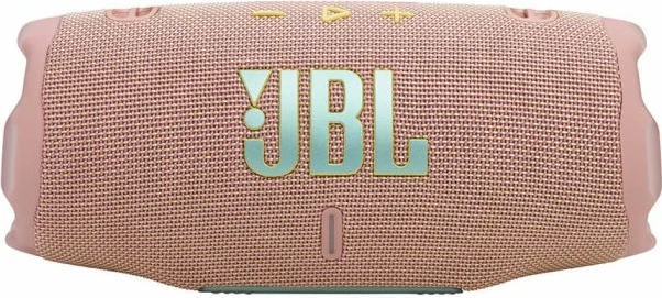 Altoparlant portativ Bluetooth JBL Charge 6, deri 28 orë bateri, IP68, power bank i integrum, Auracast, roze