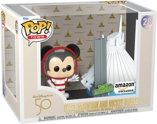 Figurinë Funko Pop Town Disney WDW50 Space Mountain me Mickey