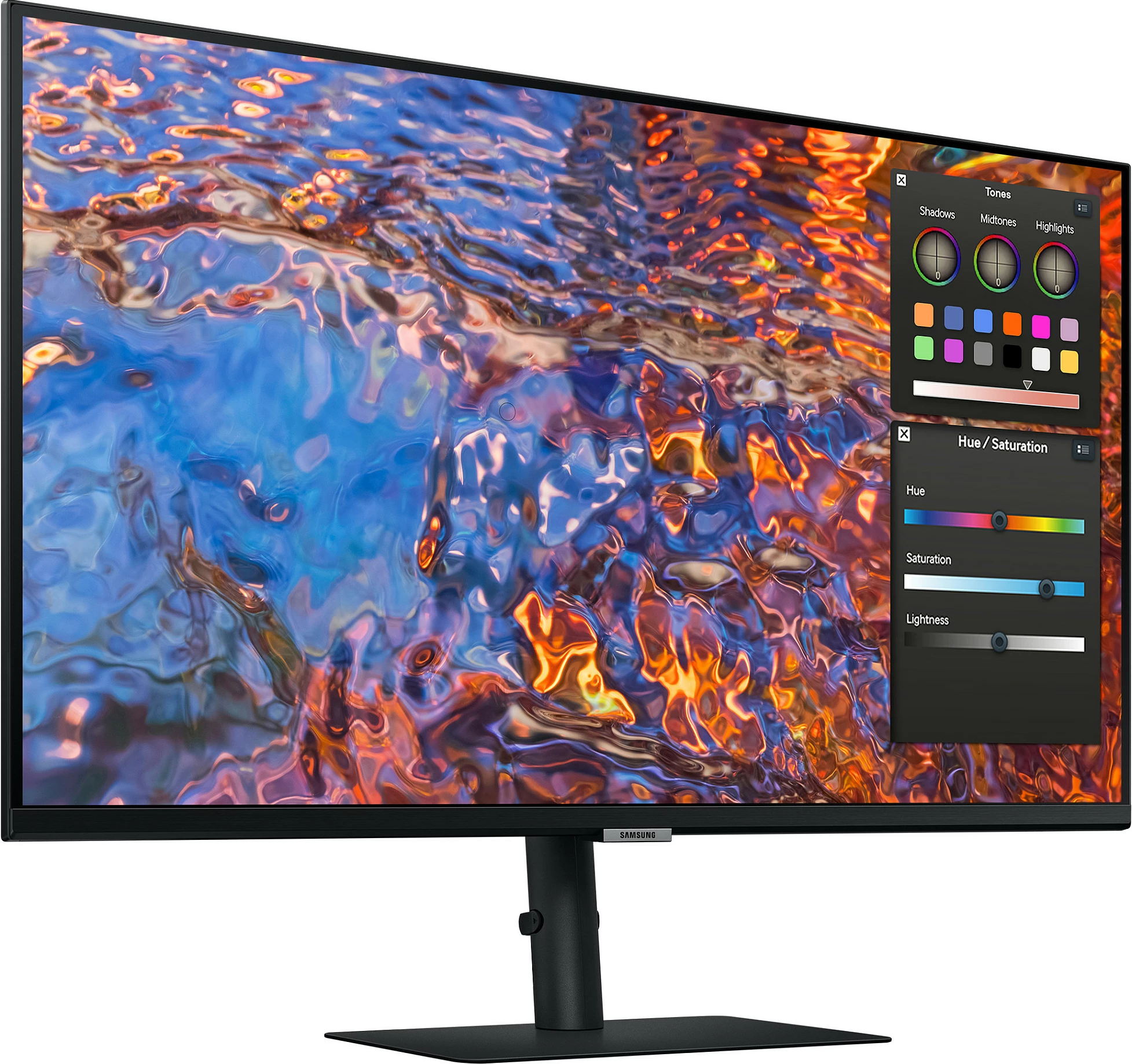 Monitor Samsung S80PB, 32", 4K Ultra HD, LED, i zi