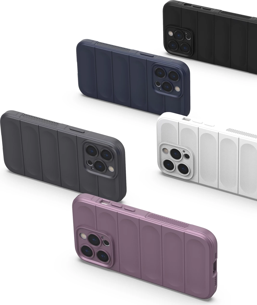 Mbështjellës Hurtel Magic Shield Case për iPhone 13 Pro, fleksibël, i blinduar, Kaltër e lehtë